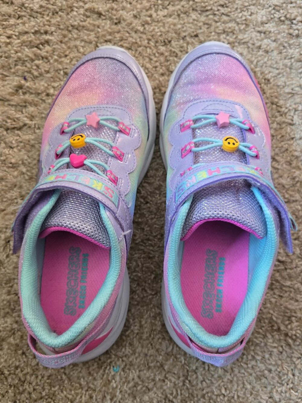 Skechers Kids "Skech Friends" Sneakers - Size 4 (Like New!)